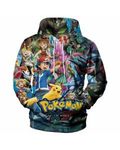 3D Printing Fashion DQS Hoodies Cartoon Anime Sweatshirt Pullover