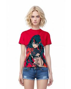 Rosy Rebellion - Zero Two from Darling in the Franxx Shirt