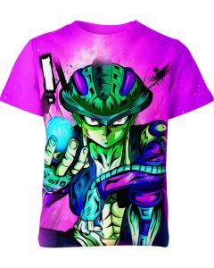 Enigmatic Purple and Green Meruem From Hunter X Hunter Shirt