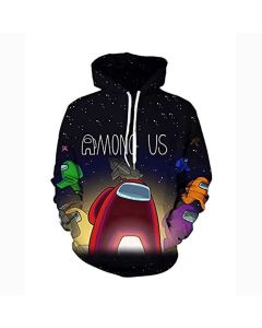 Game Among Us Hoodie &#8211; 3D Print Pullover Hoodie