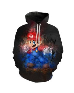 Games Super Mario 3D Hoodies DQS Smash Brother Sweatshirts