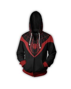 Spider-man Hoodies Ultimate Spider-man Super Hero 3D Zip Up Hoodie for man/woman