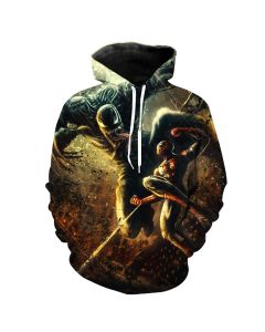 Spider-man Hoodies Venom vs. Spider-man 3D Super Cool Hoodie for man/woman