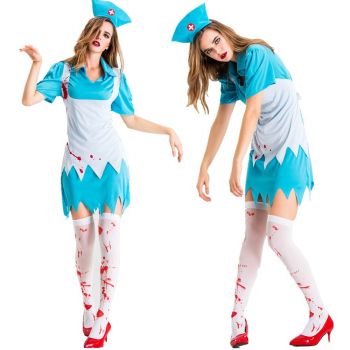 Halloween Bloody Horror Nurse Uniform