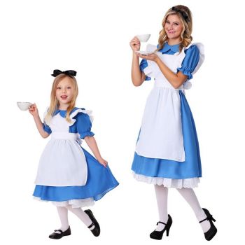 Parent-child dress maid role-playing clothes