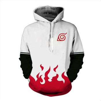  Naruto print casual sweatshirt  