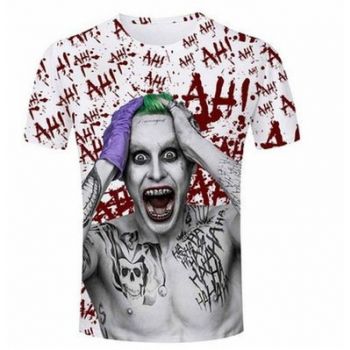  Printed short-sleeved T-shirt DC Comics Joker  