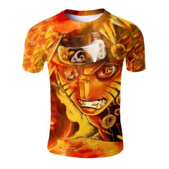 cosplay Naruto series  short-sleeved T-shirt