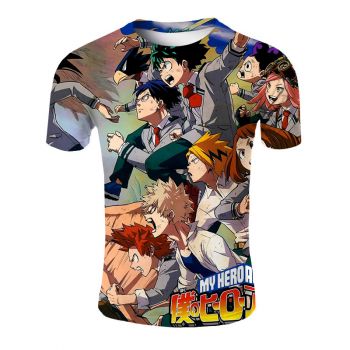  cosplay Japanese manga Naruto series T-shirt 