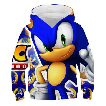  Sonic printed  casual sweatshirt
