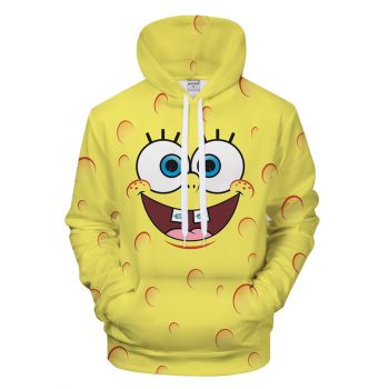 Printed yellow SpongeBob SquarePants sweatshirt