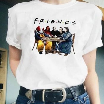 It Chapter Two Old  Friends  print  T-shirt