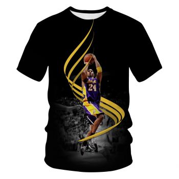 Basketball star Kobe Bryant printed T-shirt