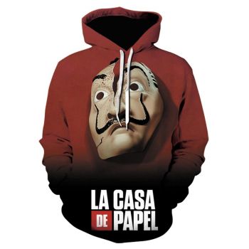 3D Printed Sweatshirts &#8211; La Casa De Papel Hoodies