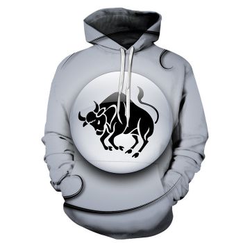 The Grey Radiant Taurus- April 21 to May 21 3D Sweatshirt Hoodie Pullover