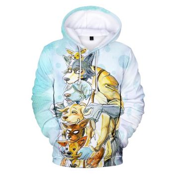 Anime 3D Printed BEASTARS Sweatshirt &#8211; The Wolf elements Hoodies