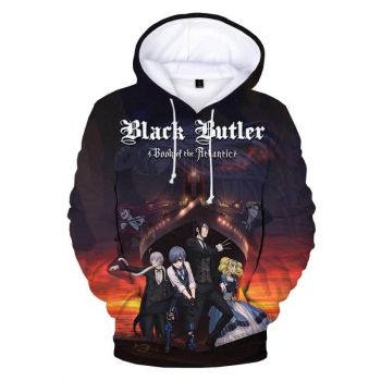 Anime Black Butler Hoodies &#8211; 3D Print Sweatshirts Pullovers