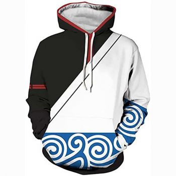 Anime Gintama Hoodies &#8211; 3D Print Pullover Hoodie with Front Pocket