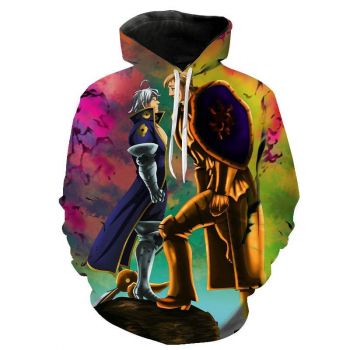 Anime The Seven Deadly Sins 3D Print Hoodies Sweatshirts Pullover