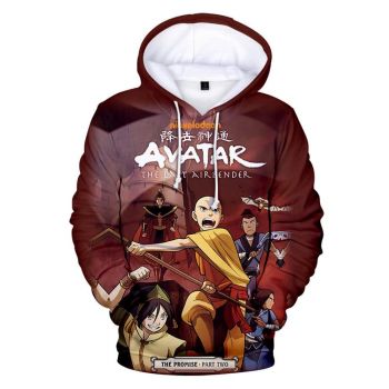 Avatar the Last Airbender Hooded Sweatshirt &#8211; Anime 3D Printed Hoodies