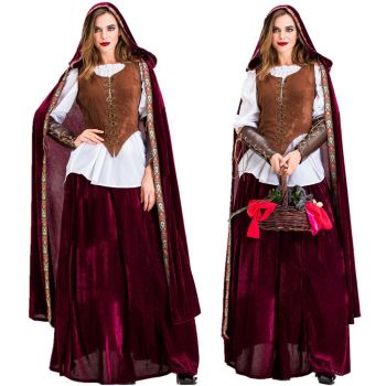 Christmas Fairy Tale Little Red Riding Hood Costume