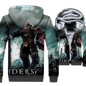 Darksiders Jackets &#8211; Darksiders Game Series War Balance Keeper Super Cool 3D Fleece Jacket