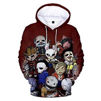 Dead by Daylight Hoodie &#8211; Cartoon Character 3D Print Unisex Adults Pullover