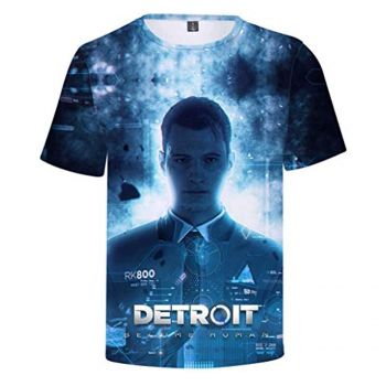 Detroit: Become Human T-shirt &#8211;  Fashion Pullover Short Sleeve Shirt