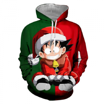 Dragon Ball Z Goku Christmas Pullover Hoodie