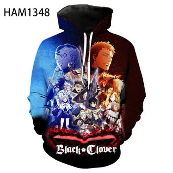 Fashion Black Clover 3D Printed Hoodie &#8211; Anime Pullover