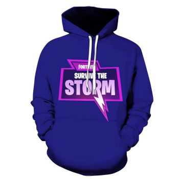 Fortnite Hoodies &#8211; Survive the Storm 3D Hoodie
