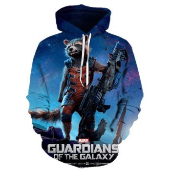 Galaxy Guard Hoodie &#8211; 3D Anime Sweatshirt