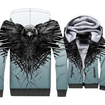 Game of Thrones Jackets &#8211; Game of Thrones Series Elin Family Super Cool 3D Fleece Jacket