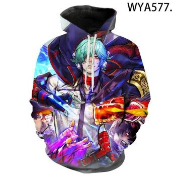 Games The King Of Fighters 3D Printed Hoodies Sweatshirts Pullover