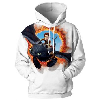 How To Train Your Dragon Hoodies &#8211; Anime Unisex 3D Print Sweatshirts Pullovers