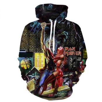 Iron Maiden Sweatshirt 3D Print Unisex Hoodie