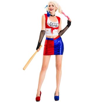Suicide Squad clown girl sexy short dress