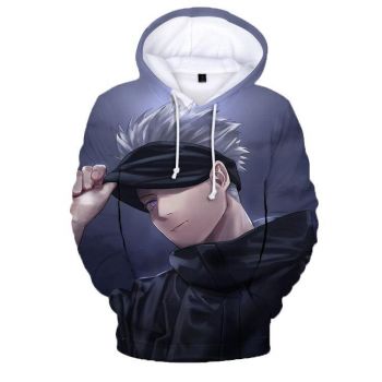 Jujutsu Kaisen 3D Hoodies &#8211; Anime Fashion Streetwear Sweatshirt