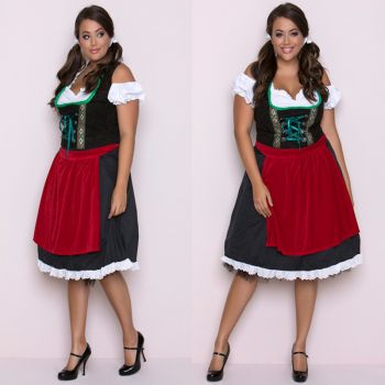 Women Bavarian Oktoberfest Costume 