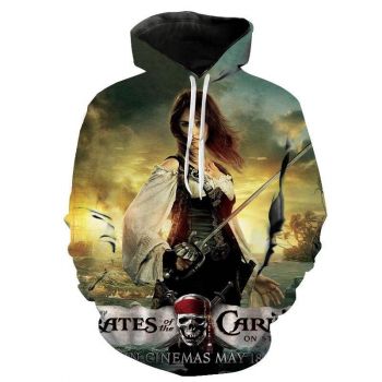Movies Pirates of the Caribbean 3D Printed Hoodies &#8211; Fashion Hoody Pullover