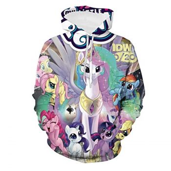 My Little Pony Hoodies &#8211; Princess Celestia Unisex 3D Print Casual Pullover Sweater