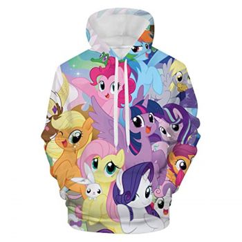 My Little Pony Hoodies &#8211; Unisex 3D Print Casual Pullover Sweater