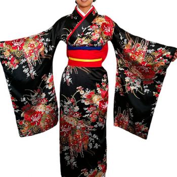 Hell Girl Gorgeous printed kimono