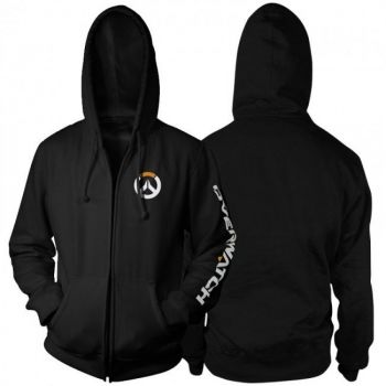 Overwatch Logo Hoodies &#8211; Zip Up Black Hoodie