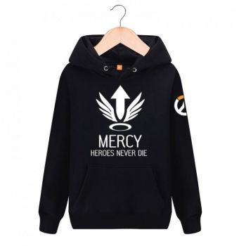 Overwatch Mercy Hoodies &#8211; Pullover Black Hoodie