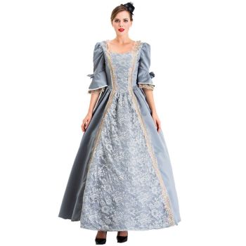 Medieval court dress lolita gothic small western dress