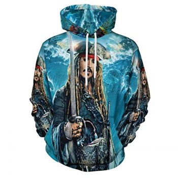 Pirates of The Caribbean Hoodies &#8211; Johnny Depp Unique Design Unisex Adult Hoodies Sweatshirt with Pockets