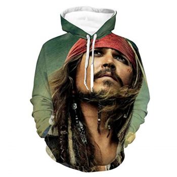 Pirates of The Caribbean Hoodies &#8211; Johnny Depp Unique Design Unisex Adult Hoodies Sweatshirt with Pockets