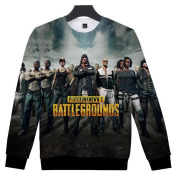 Playerunknown&#8217;s Battlegrounds Sweatshirts &#8211; Hot Game PUBG Fashion 3D Print Pullover