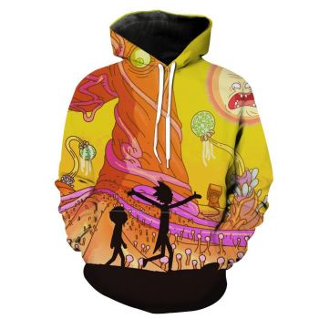 Rick and Morty Clothes &#8211; Rick and Morty Adventure Hoodie